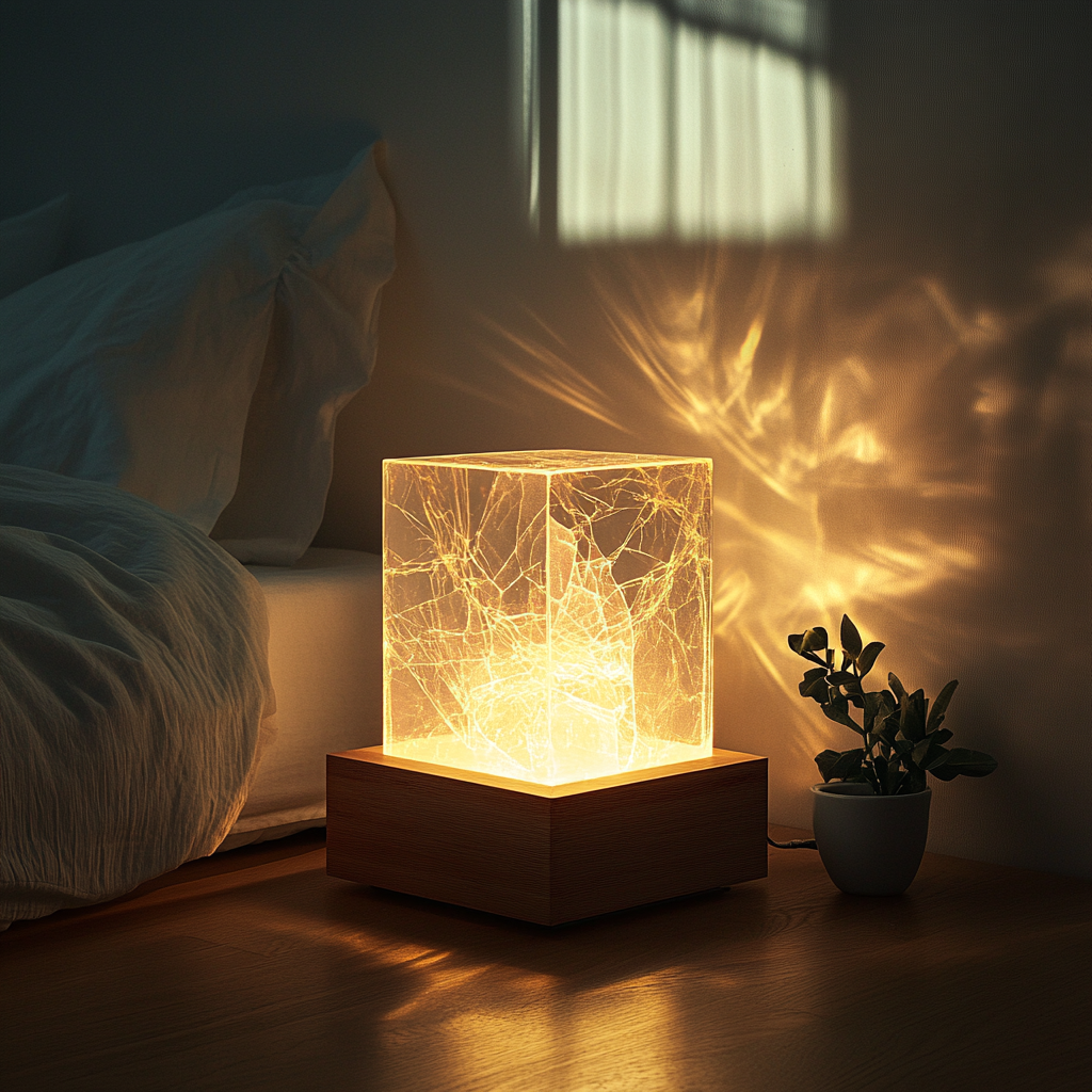 Aurora Cube Lamp